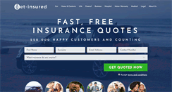 Desktop Screenshot of get-insured.co.za